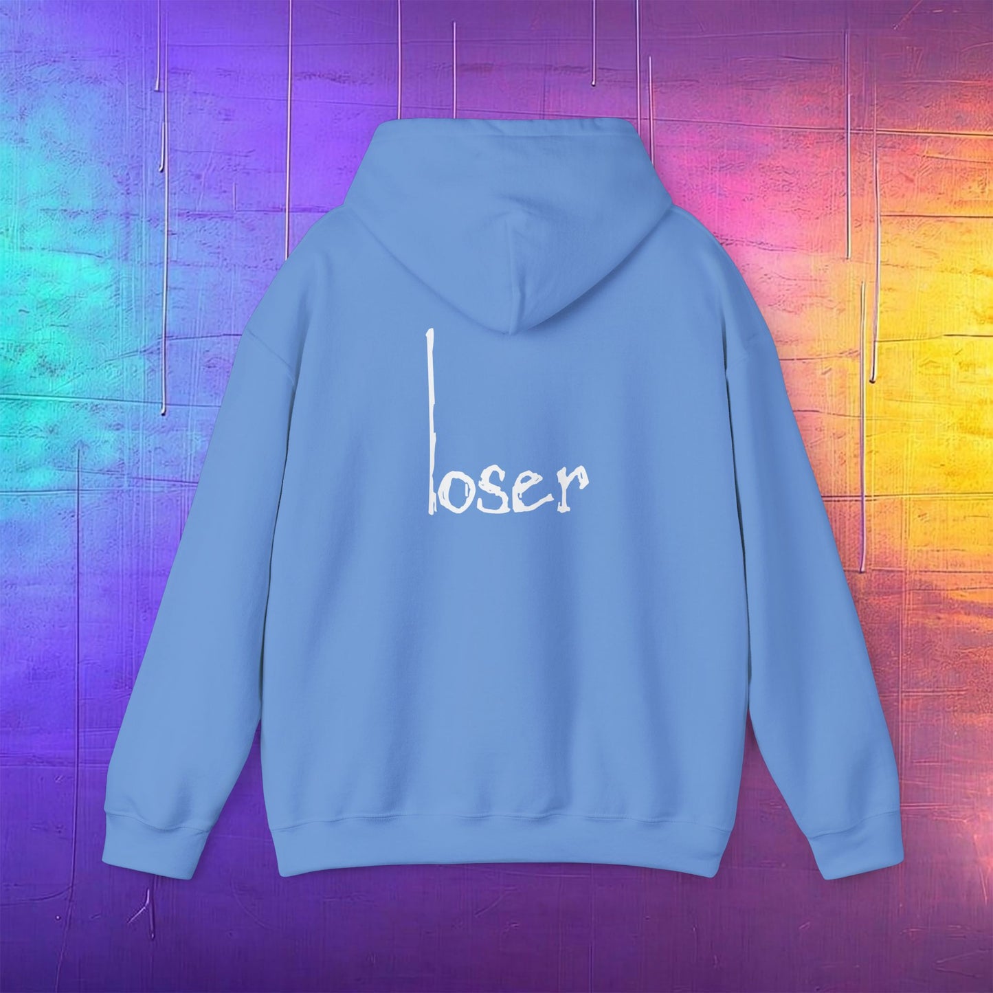 Back Sky Blue Loser Hoodie