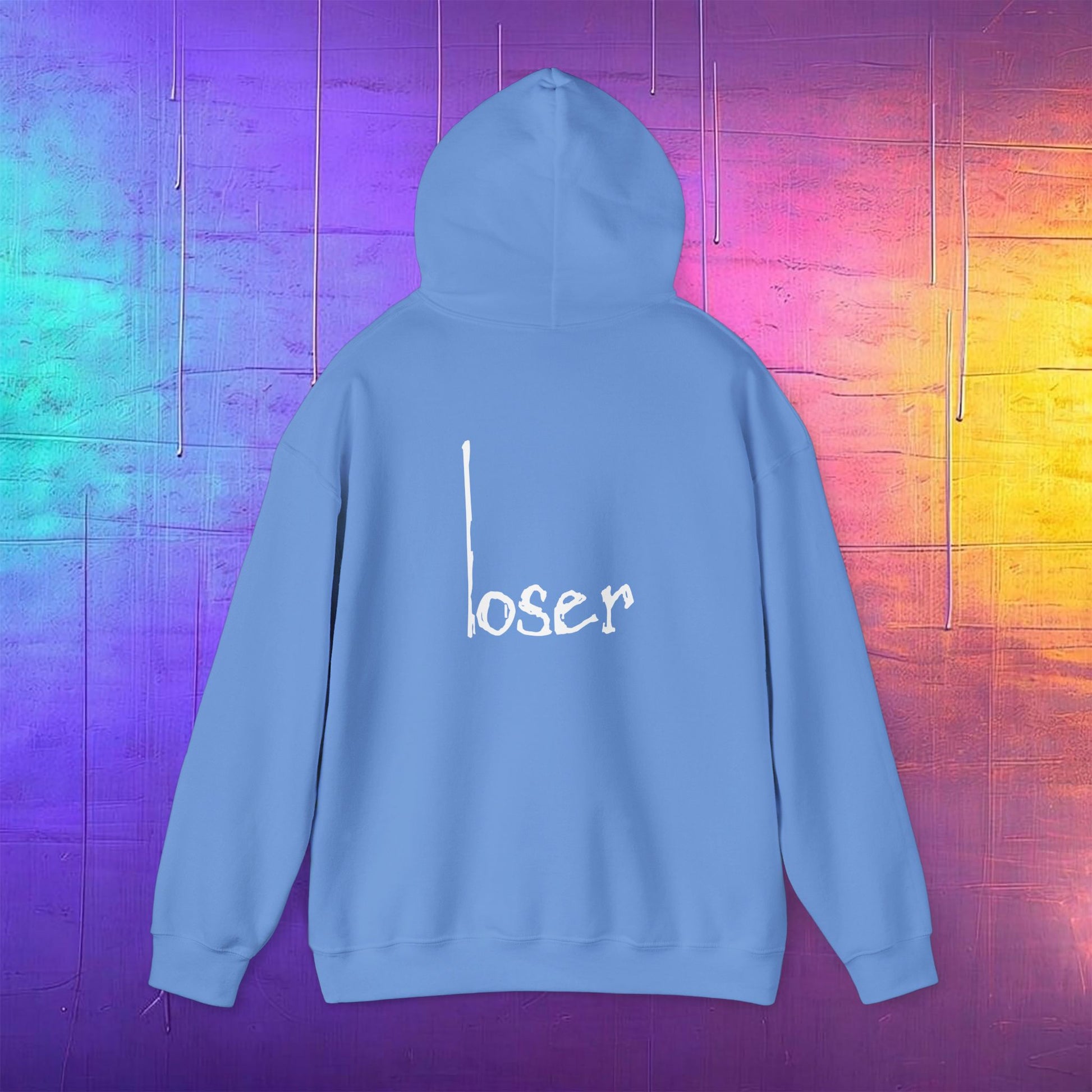 Back Sky Blue Loser Hoodie 2